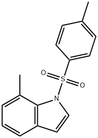 7-Methyl-1-tosyl-1H-indole Structure