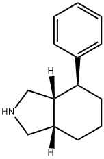 (3aR,4S,7aS)-4-Phenyloctahydro-1H-isoindole Structure