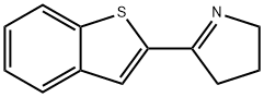 5-(benzo[b]thiophen-2-yl)-3,4-dihydro-2H-pyrrole Structure