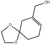 1,4-Dioxaspiro[4.5]dec-7-ene-7-methanol Structure