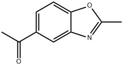 Ethanone, 1-(2-methyl-5-benzoxazolyl)- Structure