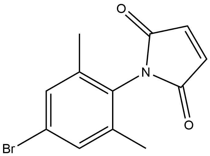 1-(4-Bromo-2,6-dimethylphenyl)-1H-pyrrole-2,5-dione Structure