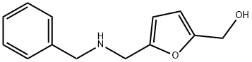 2-Furanmethanol, 5-[[(phenylmethyl)amino]methyl]- Structure