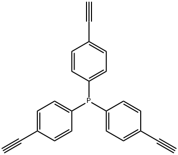 Phosphine, tris(4-ethynylphenyl)- Structure