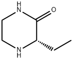 2-Piperazinone, 3-ethyl-, (3S)- 구조식 이미지