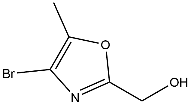 (4-bromo-5-methyl-1,3-oxazol-2-yl)methanol Structure