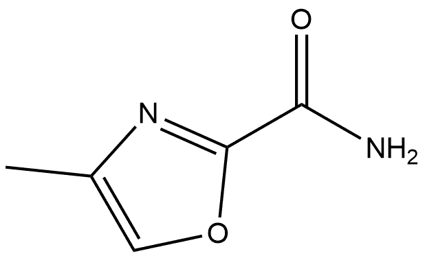 4-Methyl-oxazole-2-carboxylic acid amide 구조식 이미지