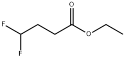 Butanoic acid, 4,4-difluoro-, ethyl ester Structure