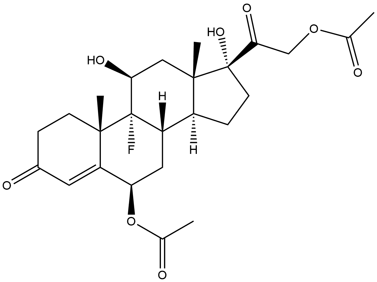 Fludrocortisone Impurity 2 Structure