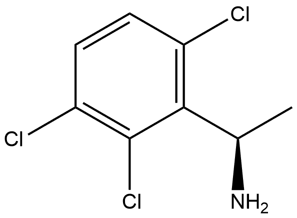 (R)-1-(2,3,6-trichlorophenyl)ethan-1-amine Structure