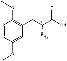 (2R)-2-amino-3-(2,5-dimethoxyphenyl)propanoic acid Structure