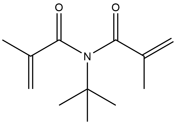 N-(tert-butyl)-N-methacryloylmethacrylamide Structure