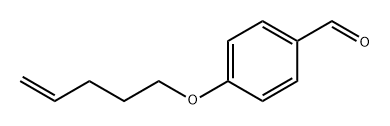 Benzaldehyde, 4-(4-penten-1-yloxy)- Structure