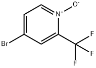 Pyridine, 4-bromo-2-(trifluoromethyl)-, 1-oxide Structure