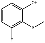 3-Fluoro-2-(methylthio)phenol Structure