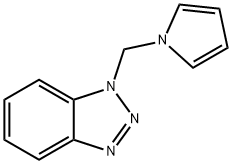 1-(1H-Pyrrol-1-ylmethyl)-1H-1,2,3-benzotriazole Structure