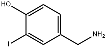 4-(AMINOMETHYL)-2-IODOPHENOL Structure