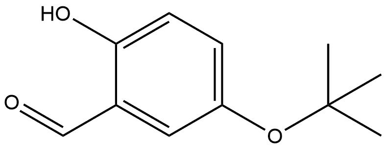 5-(tert-butoxy)-2-hydroxybenzaldehyde Structure