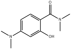 Benzamide, 4-(dimethylamino)-2-hydroxy-N,N-dimethyl- Structure