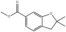 Methyl 2,3-dihydro-2,2-dimethyl-6-benzofurancarboxylate Structure