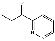 1-Propanone, 1-(3-pyridazinyl)- Structure