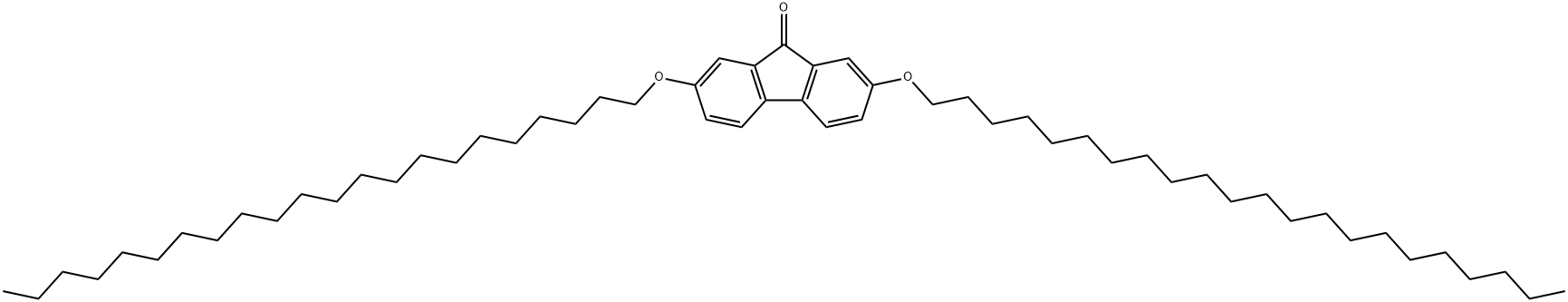 2,7-didocosyloxy-9-fluorenone Structure