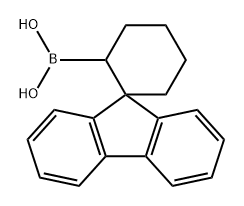 Boronic acid, B-spiro[cyclohexane-1,9'-[9H]fluoren]-2'-yl- Structure