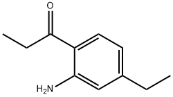 1-(2-Amino-4-ethylphenyl)propan-1-one Structure