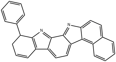 11,12-dihydro-12-phenyl-benzo[G]indole[2,3-A]carbazole Structure