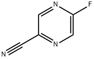 2-Pyrazinecarbonitrile, 5-fluoro- 구조식 이미지