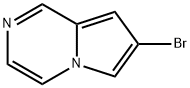 7-bromopyrrolo[1,2-a]pyrazine 구조식 이미지