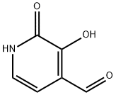 4-Pyridinecarboxaldehyde, 1,2-dihydro-3-hydroxy-2-oxo- Structure