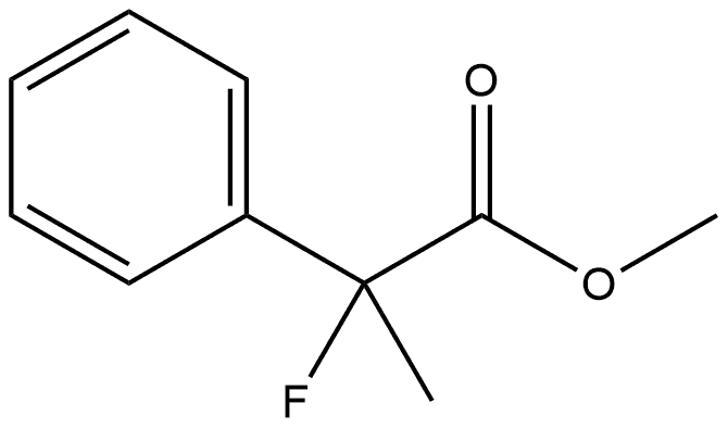 methyl 2-fluoro-2-phenylpropanoate Structure