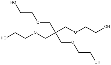 Ethanol, 2,2'-[[2,2-bis[(2-hydroxyethoxy)methyl]-1,3-propanediyl]bis(oxy)]bis- Structure