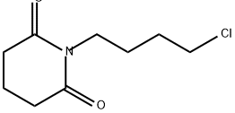 2,6-Piperidinedione, 1-(4-chlorobutyl)- Structure