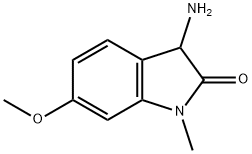 2H-Indol-2-one, 3-amino-1,3-dihydro-6-methoxy-1-methyl- Structure