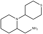 1-(Tetrahydro-2H-thiopyran-4-yl)-2-piperidinemethanamine Structure