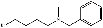 Benzenemethanamine, N-(4-bromobutyl)-N-methyl- Structure