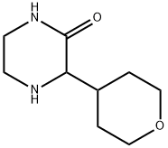 3-(oxan-4-yl)piperazin-2-one Structure