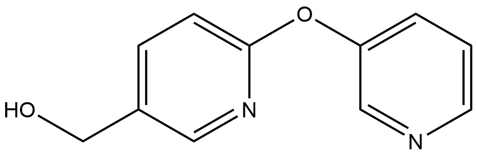 6-(3-Pyridinyloxy)-3-pyridinemethanol Structure