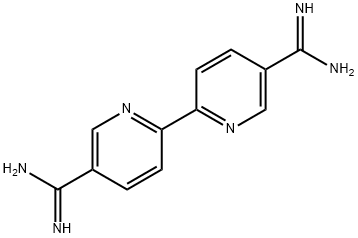 [2,2'-Bipyridine]-5,5'-dicarboximidamide Structure