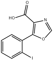 5-(2-iodophenyl)-1,3-oxazole-4-carboxylic acid Structure