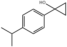 Cyclopropanol, 1-[4-(1-methylethyl)phenyl]- Structure