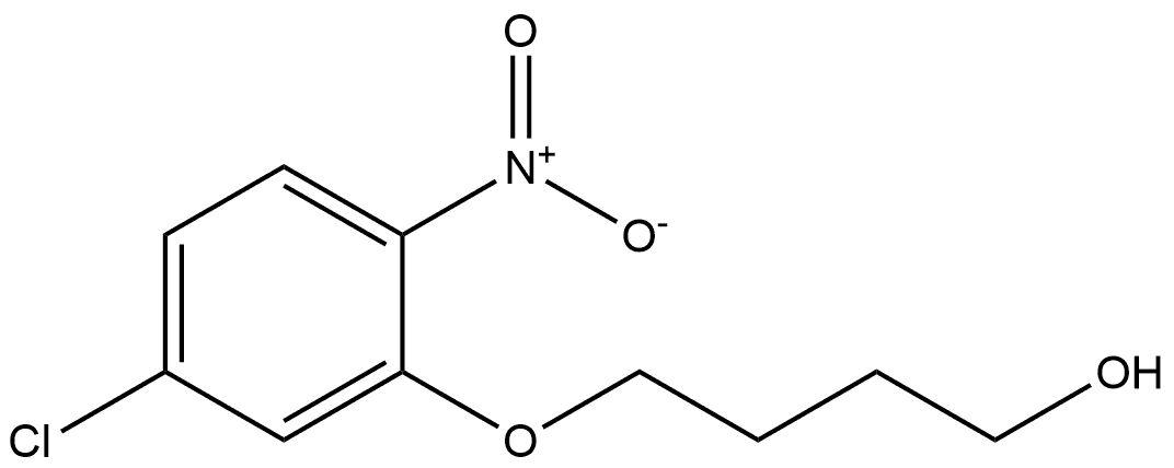 4-(5-chloro-2-nitrophenoxy)butan-1-ol Structure