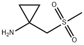 Cyclopropanamine, 1-[(methylsulfonyl)methyl]- 구조식 이미지