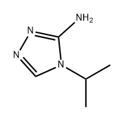 4H-1,2,4-Triazol-3-amine, 4-(1-methylethyl)- 구조식 이미지