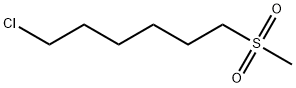 Hexane, 1-chloro-6-(methylsulfonyl)- Structure