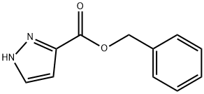 1H-Pyrazole-3-carboxylic acid, phenylmethyl ester Structure