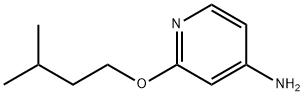 4-Pyridinamine, 2-(3-methylbutoxy)- Structure