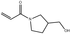 1-[3-(hydroxymethyl)pyrrolidin-1-yl]prop-2-en-1-o
ne Structure